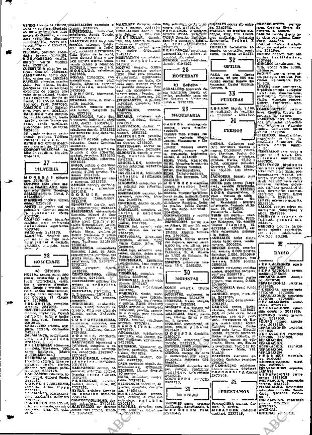 ABC MADRID 25-10-1969 página 114