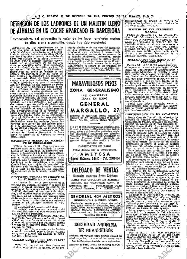 ABC MADRID 25-10-1969 página 52