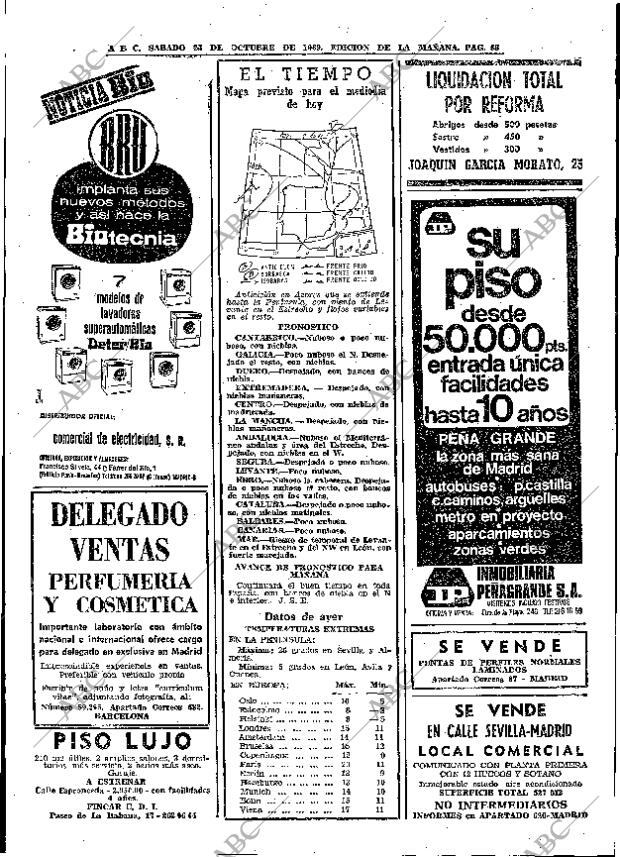 ABC MADRID 25-10-1969 página 58