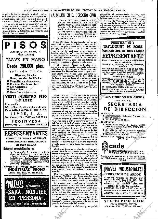 ABC MADRID 26-10-1969 página 50