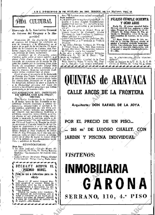 ABC MADRID 26-10-1969 página 53