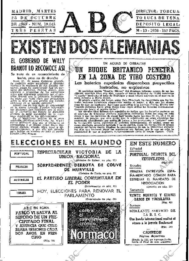 ABC MADRID 28-10-1969 página 29