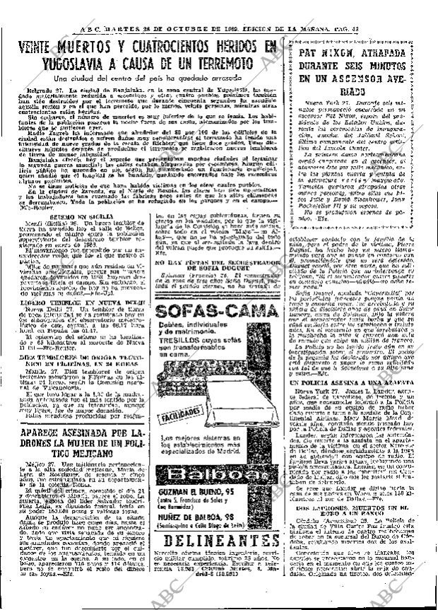 ABC MADRID 28-10-1969 página 43