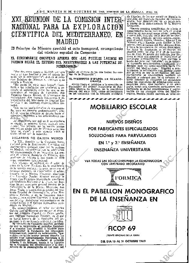 ABC MADRID 28-10-1969 página 65