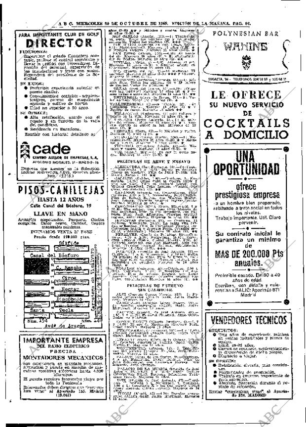 ABC MADRID 29-10-1969 página 96