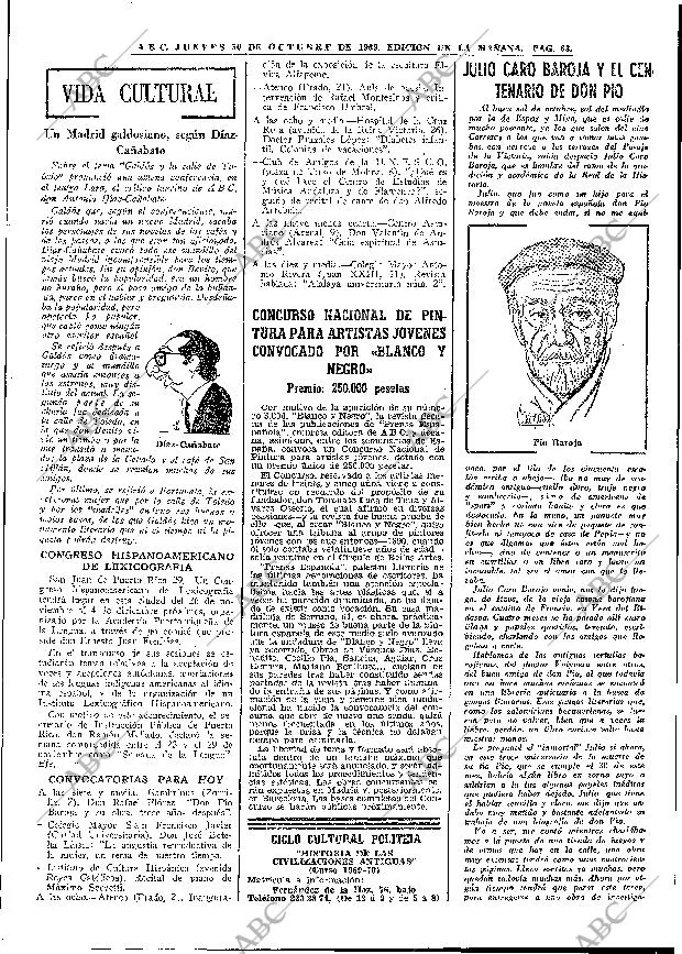 ABC MADRID 30-10-1969 página 63