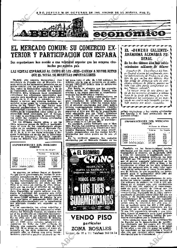 ABC MADRID 30-10-1969 página 71