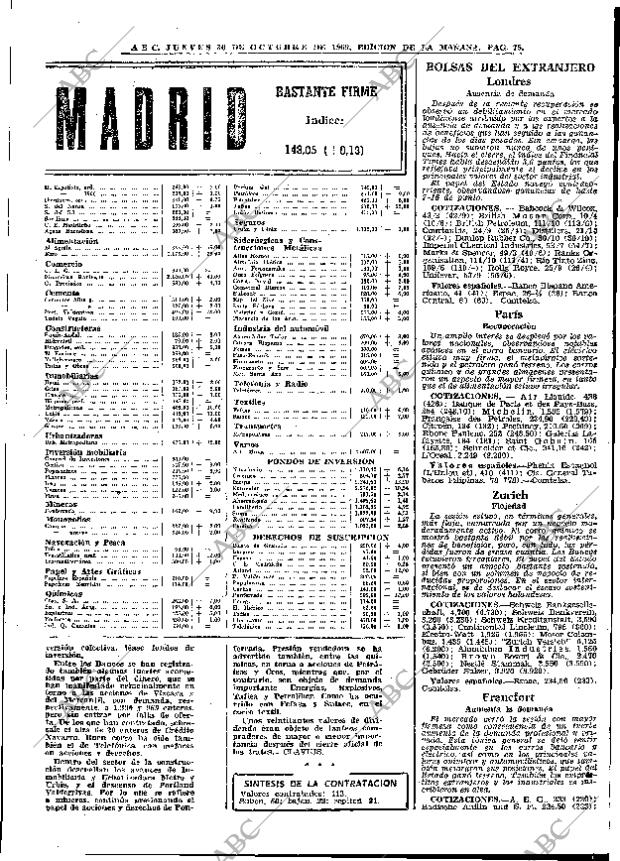 ABC MADRID 30-10-1969 página 75