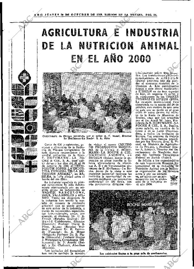ABC MADRID 30-10-1969 página 84