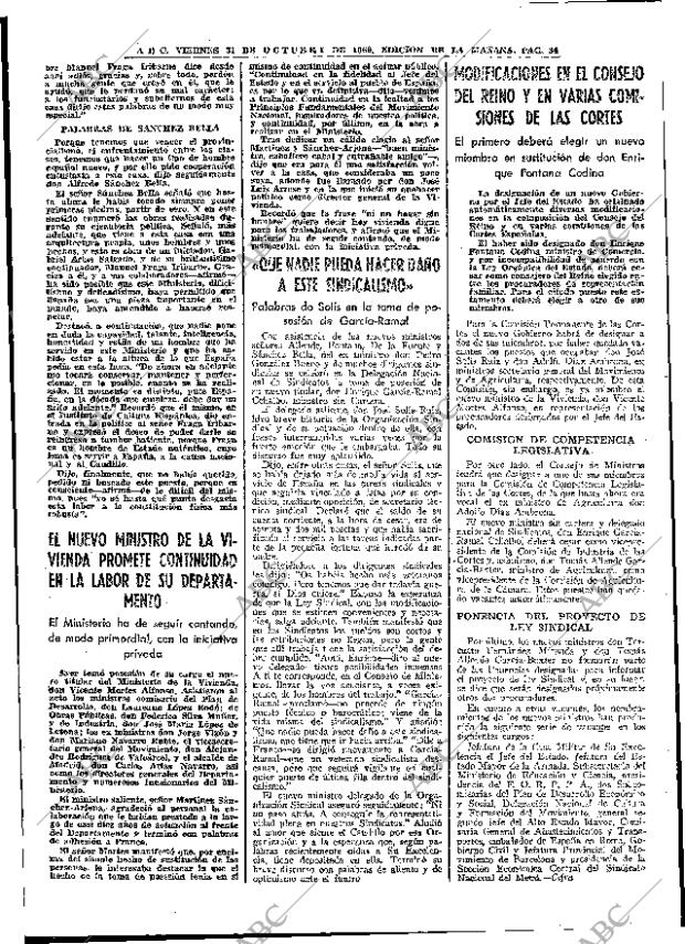 ABC MADRID 31-10-1969 página 34