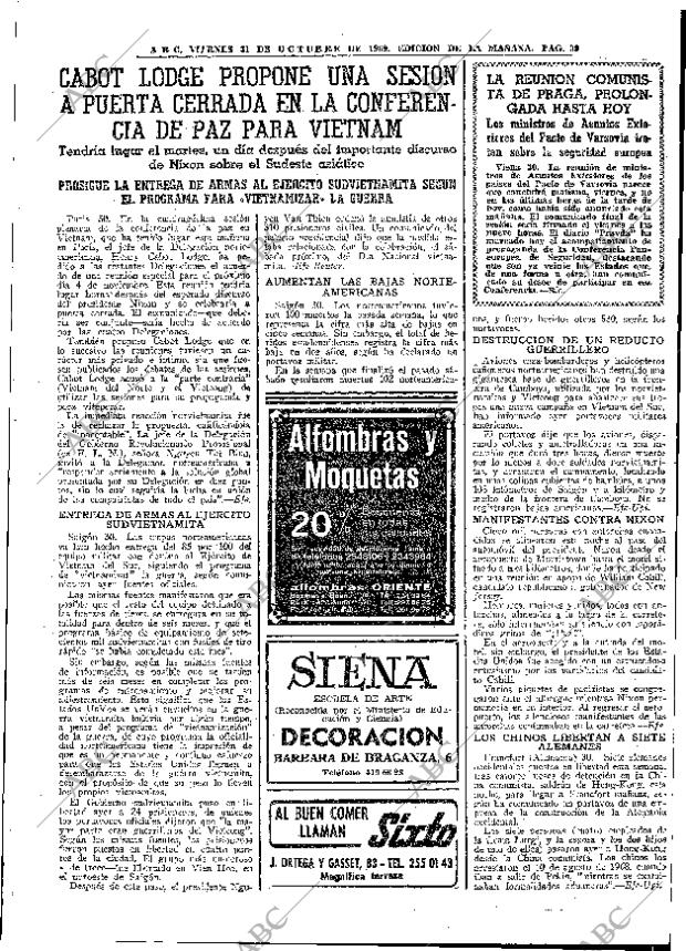 ABC MADRID 31-10-1969 página 39