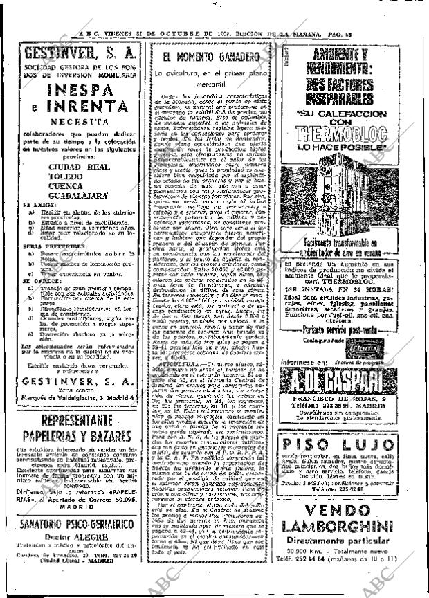 ABC MADRID 31-10-1969 página 68