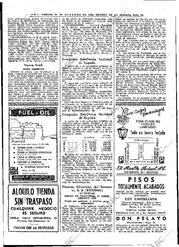 ABC MADRID 31-10-1969 página 76