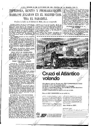 ABC MADRID 31-10-1969 página 79