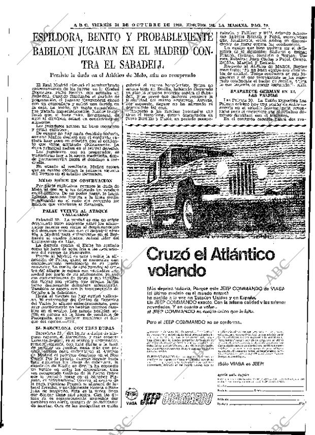 ABC MADRID 31-10-1969 página 79