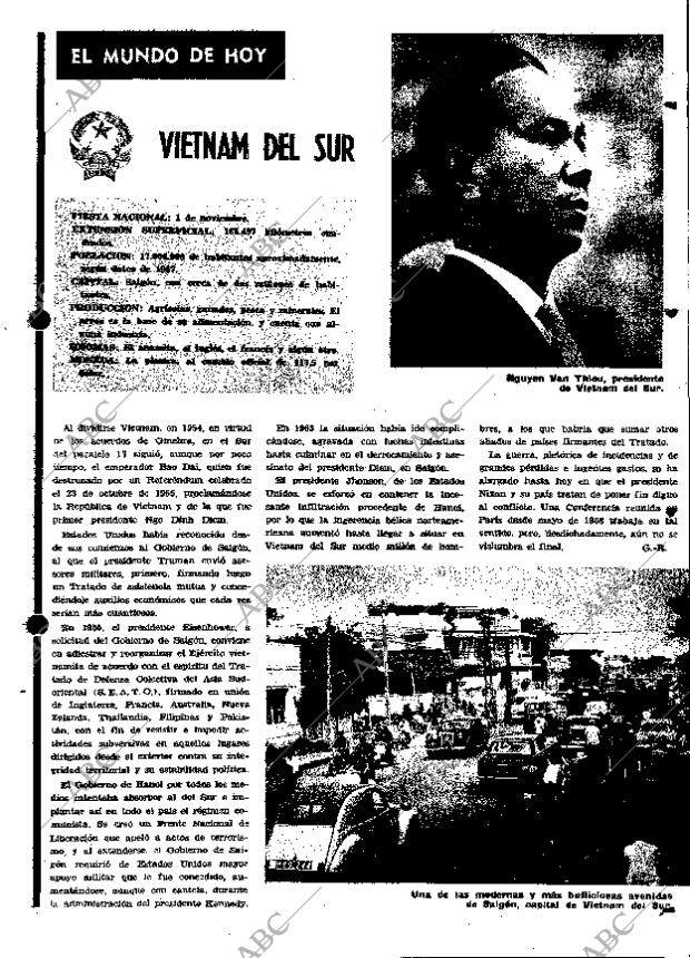 ABC MADRID 01-11-1969 página 23