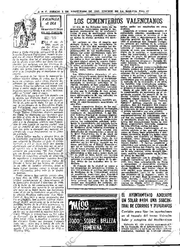 ABC MADRID 01-11-1969 página 47