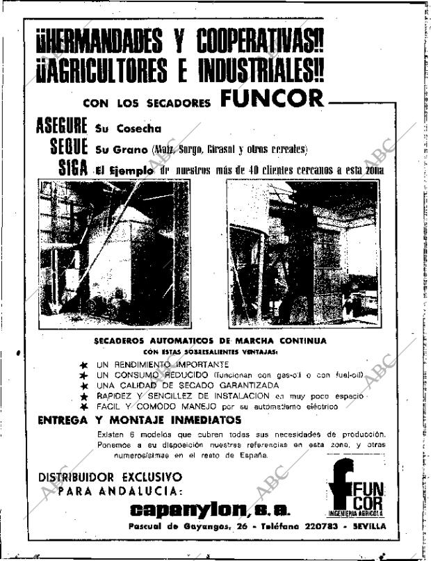 ABC SEVILLA 01-11-1969 página 10