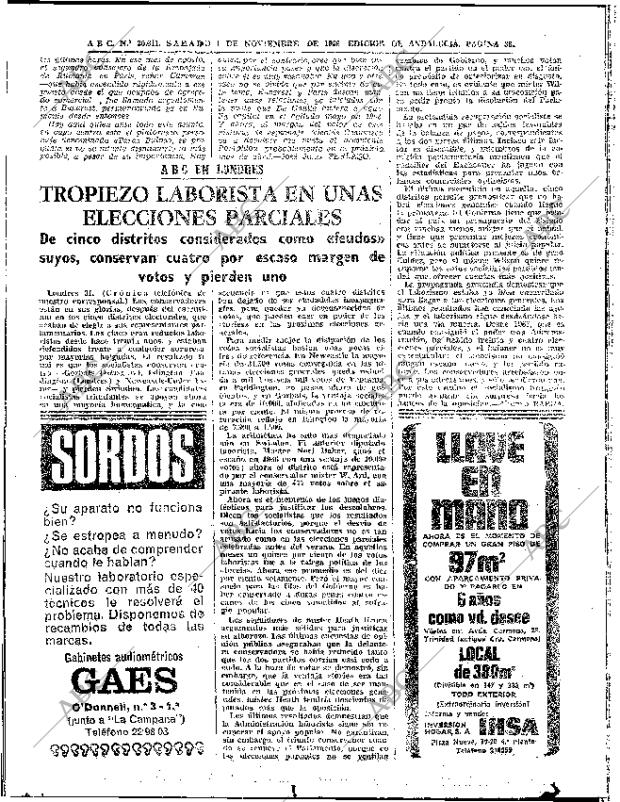 ABC SEVILLA 01-11-1969 página 38