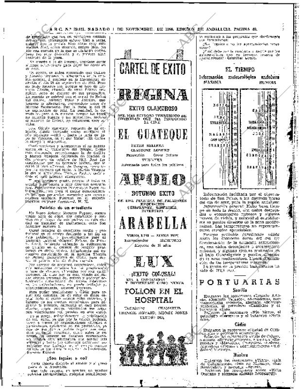 ABC SEVILLA 01-11-1969 página 46