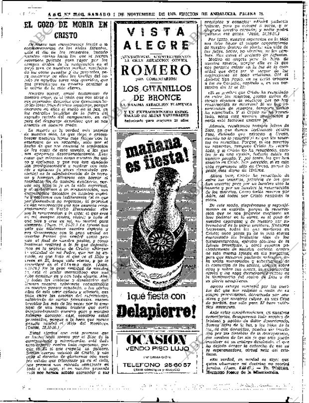 ABC SEVILLA 01-11-1969 página 76