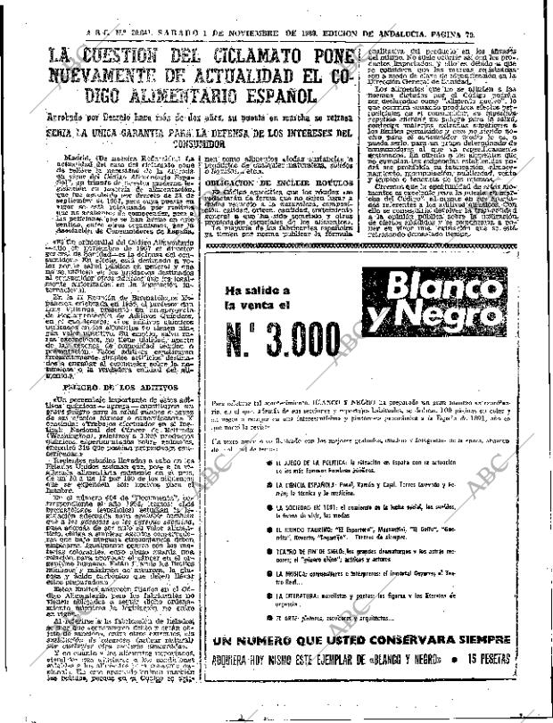 ABC SEVILLA 01-11-1969 página 79