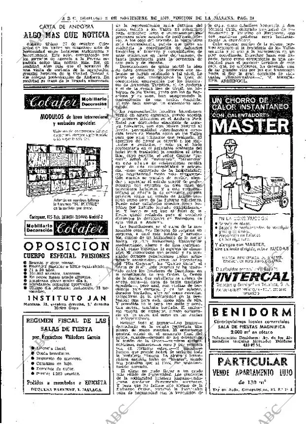 ABC MADRID 02-11-1969 página 28