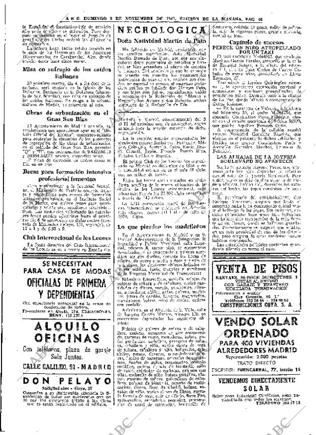 ABC MADRID 02-11-1969 página 46