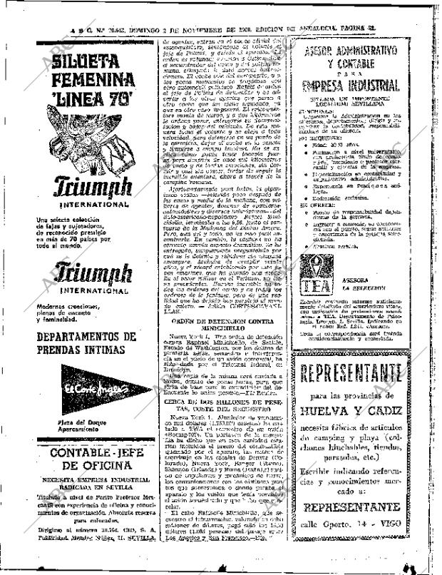 ABC SEVILLA 02-11-1969 página 32