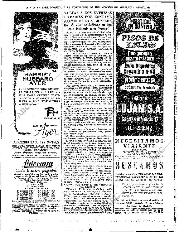 ABC SEVILLA 02-11-1969 página 40