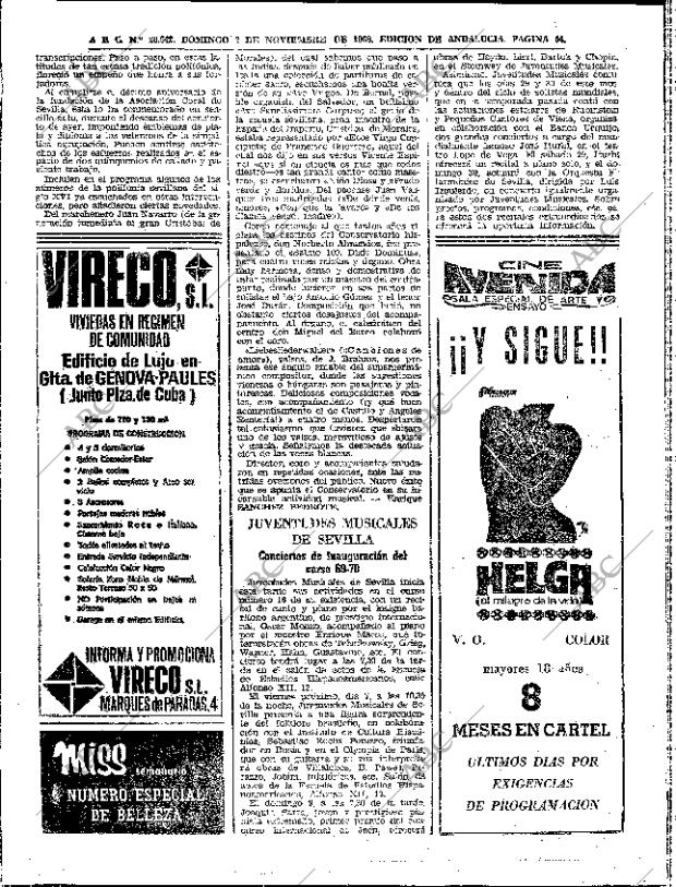 ABC SEVILLA 02-11-1969 página 54