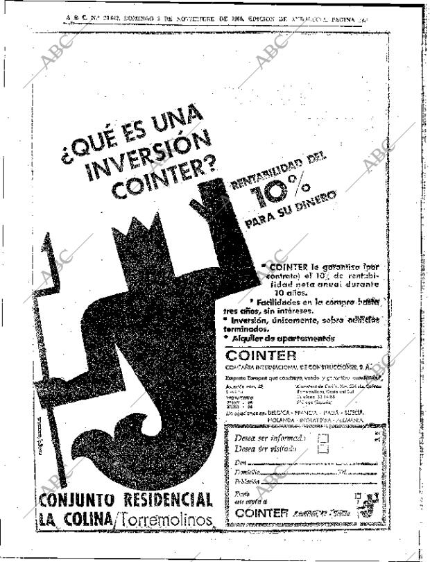 ABC SEVILLA 02-11-1969 página 58