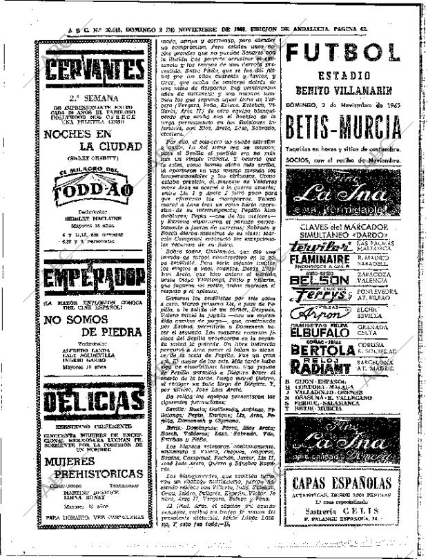 ABC SEVILLA 02-11-1969 página 62