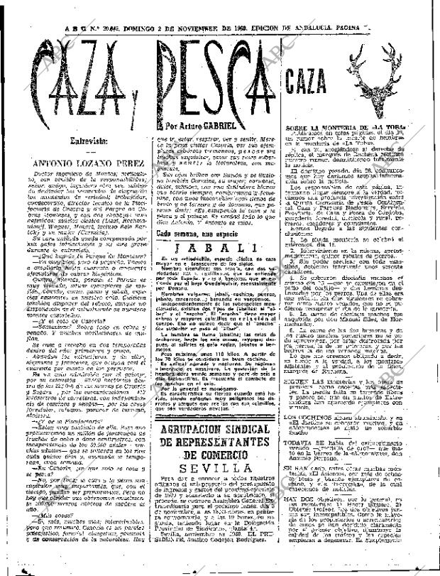 ABC SEVILLA 02-11-1969 página 67