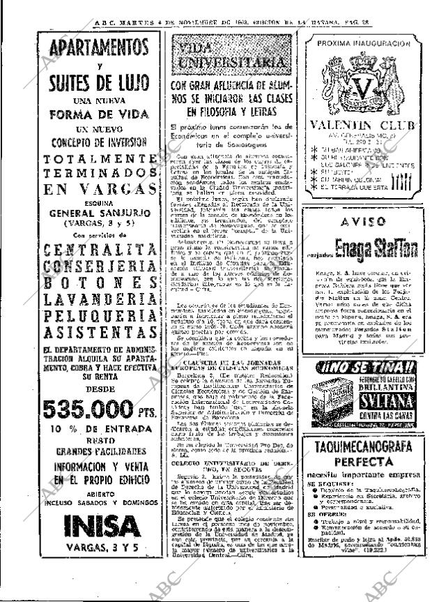 ABC MADRID 04-11-1969 página 28