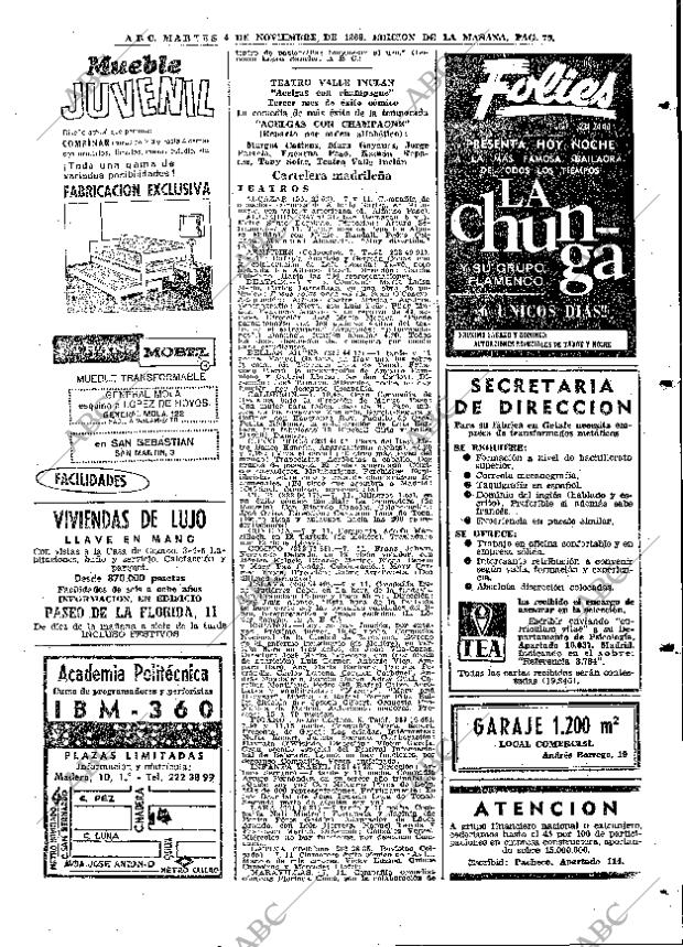 ABC MADRID 04-11-1969 página 79