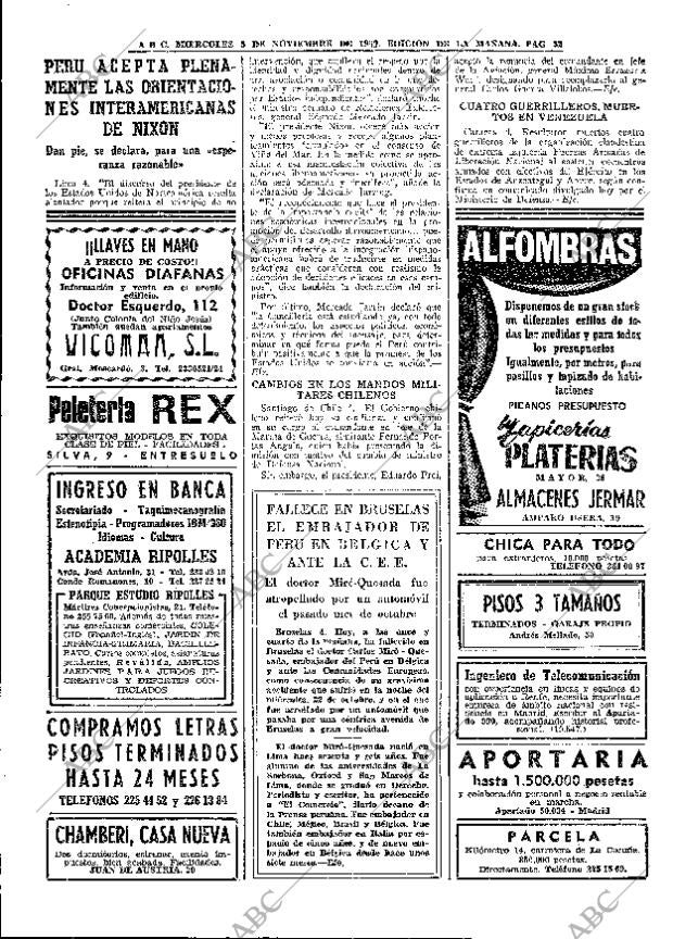 ABC MADRID 05-11-1969 página 32