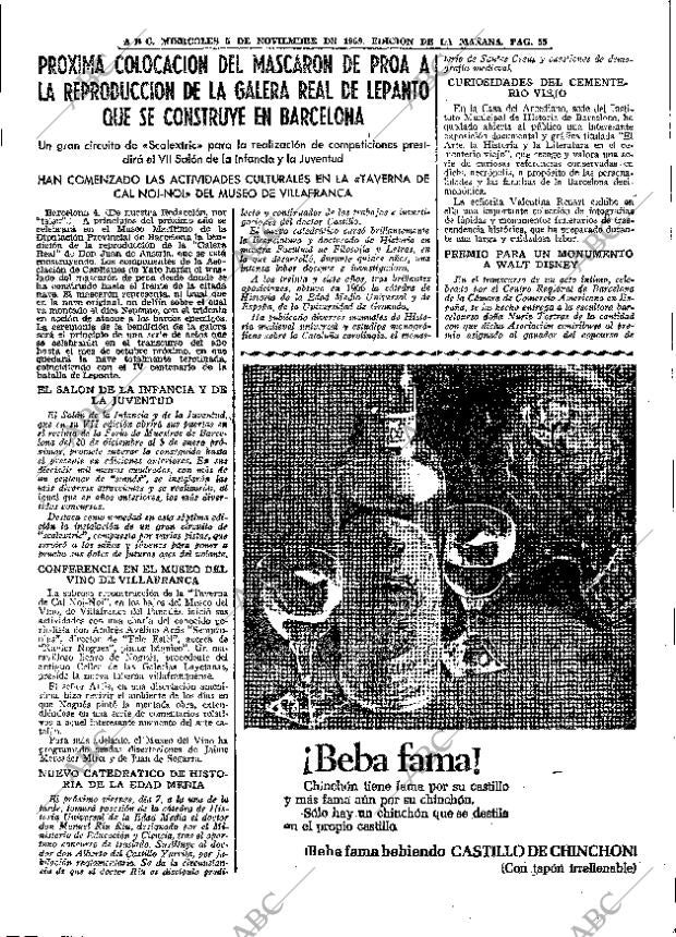 ABC MADRID 05-11-1969 página 55