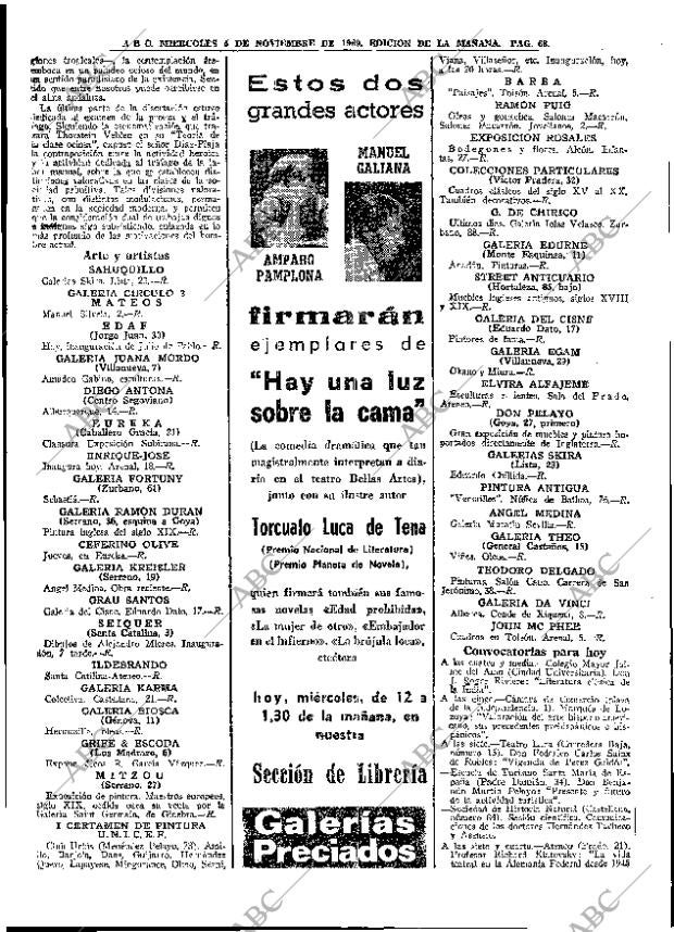 ABC MADRID 05-11-1969 página 68