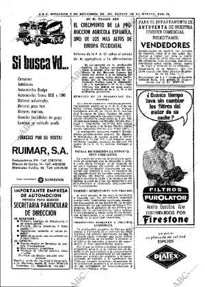 ABC MADRID 05-11-1969 página 72