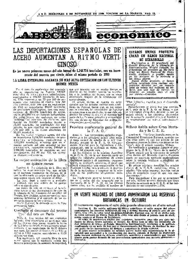 ABC MADRID 05-11-1969 página 73