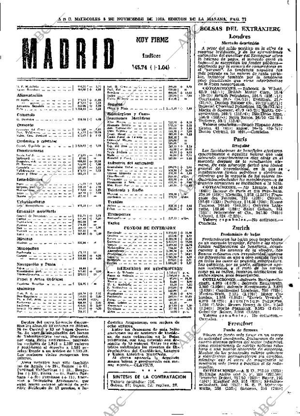 ABC MADRID 05-11-1969 página 77