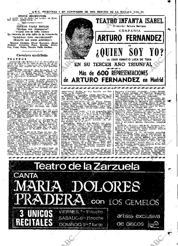 ABC MADRID 05-11-1969 página 93