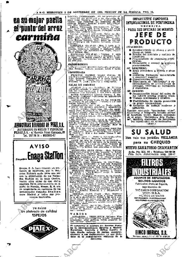 ABC MADRID 05-11-1969 página 94