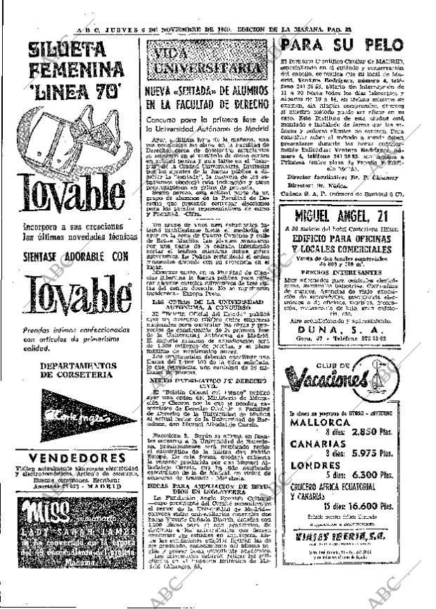 ABC MADRID 06-11-1969 página 32