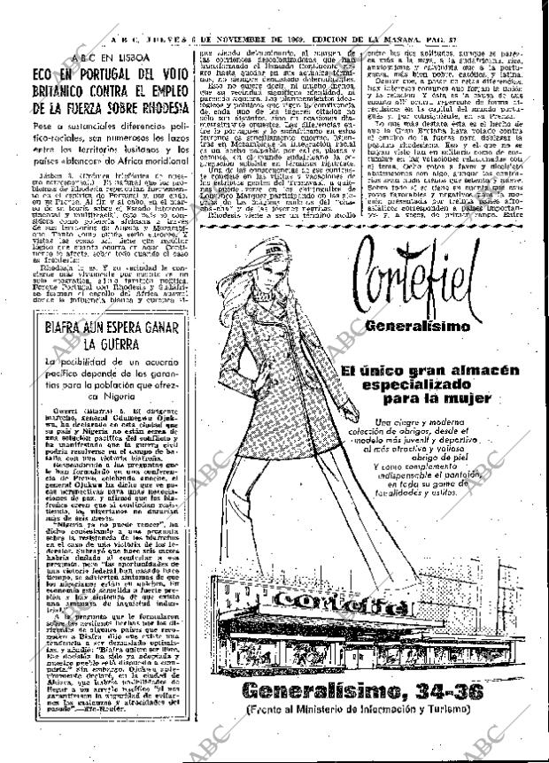 ABC MADRID 06-11-1969 página 37