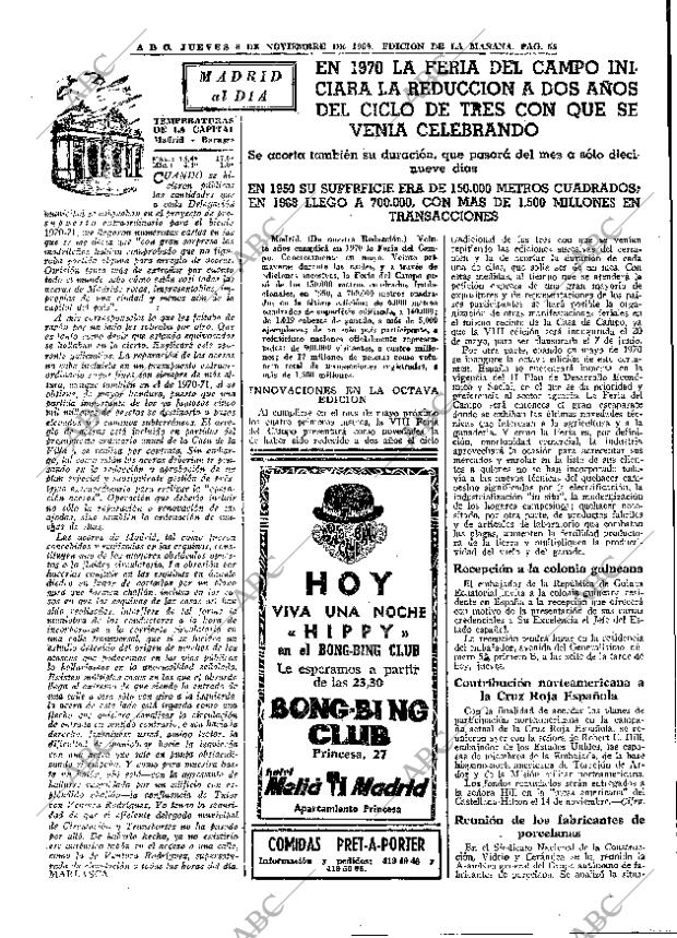 ABC MADRID 06-11-1969 página 55