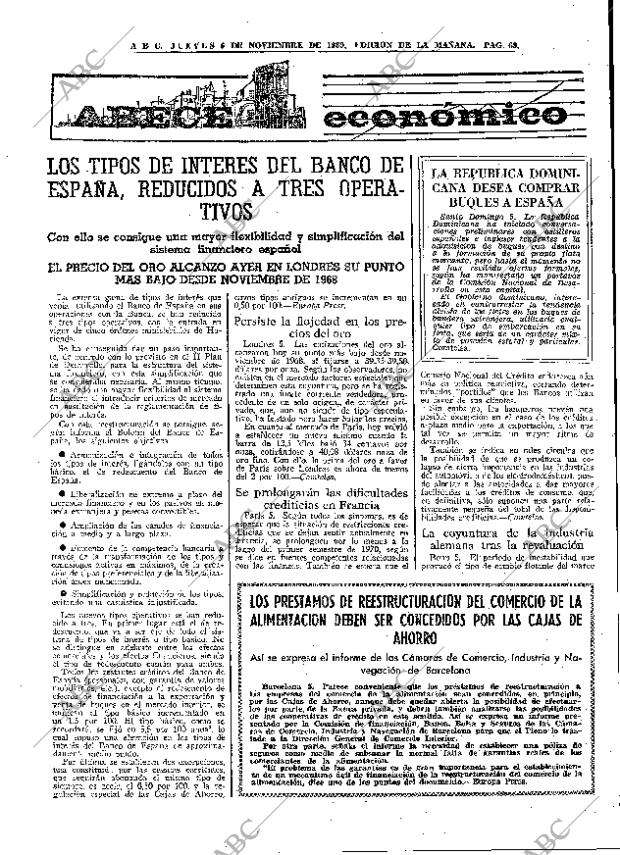 ABC MADRID 06-11-1969 página 69