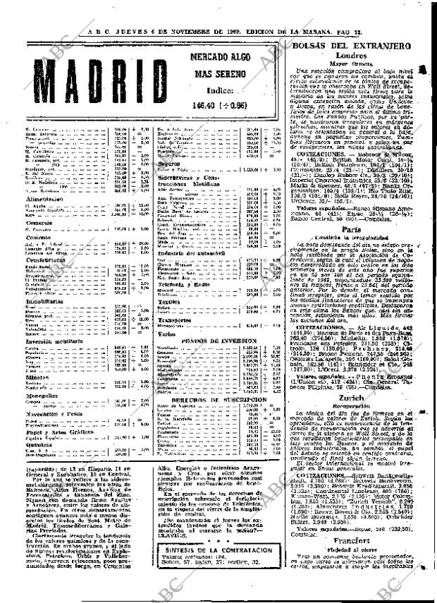 ABC MADRID 06-11-1969 página 73