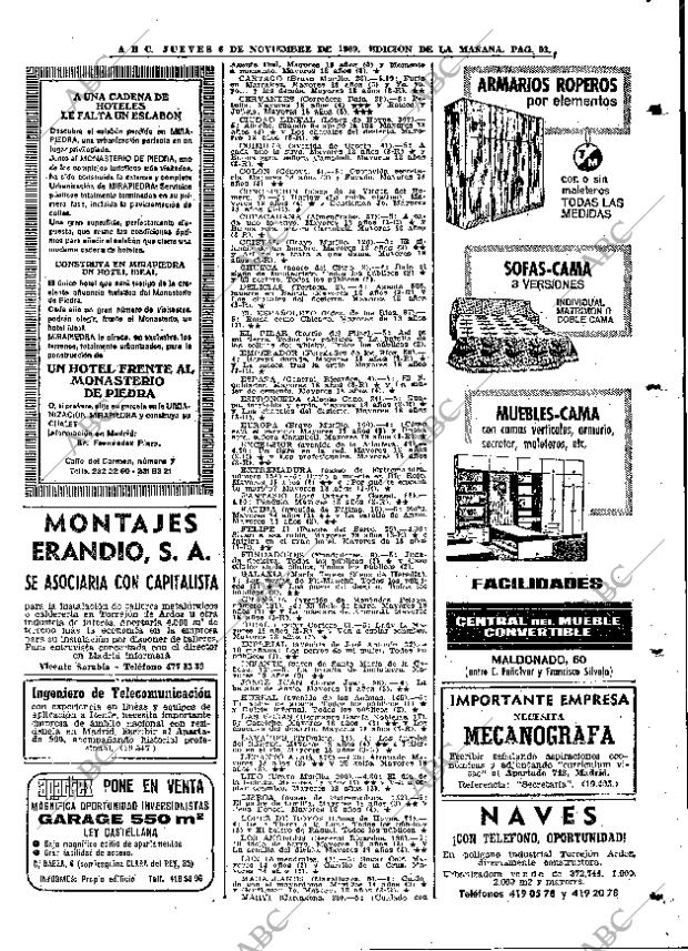 ABC MADRID 06-11-1969 página 93